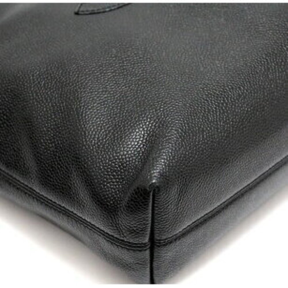 Chanel Coco Mark Tote Bag Caviar Leather Black - Picture 3 of 4